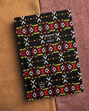 Carnet de grandes idées noir & rouge