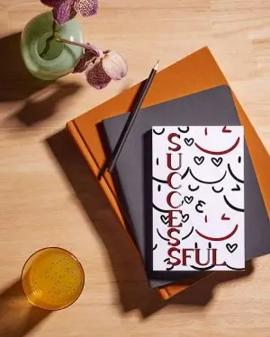 Success journal rouge