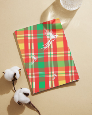 Carnet de Notes Positives - Madras & Colibris - 200 pages